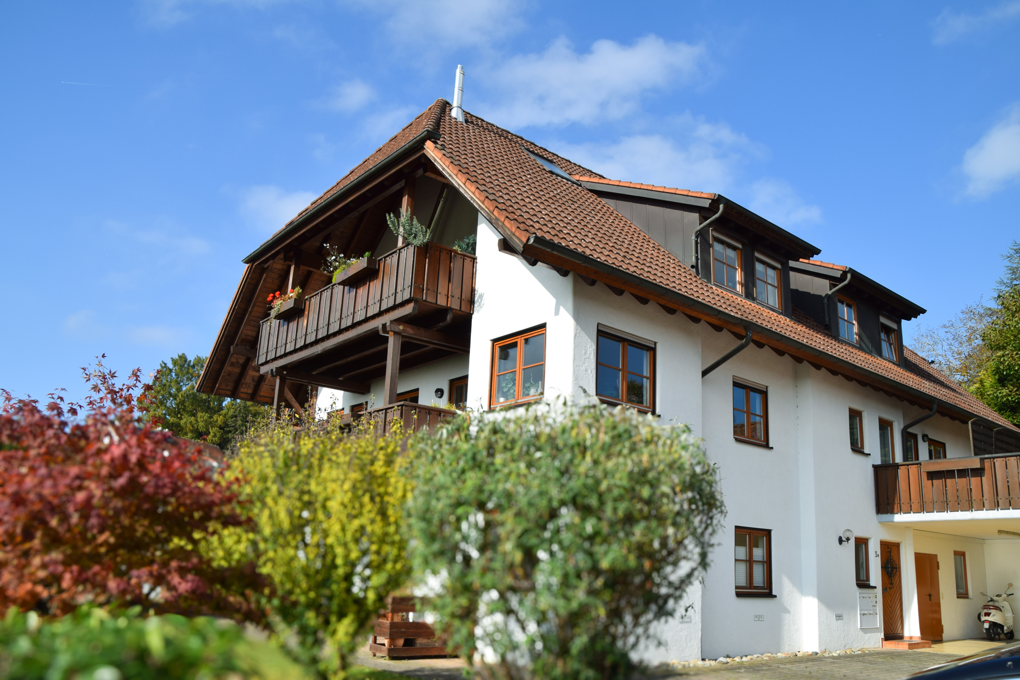Aussenansicht Haus 3 Weingut Geiger